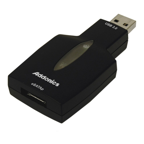 Addonics Technologies ADU3ESA user guide