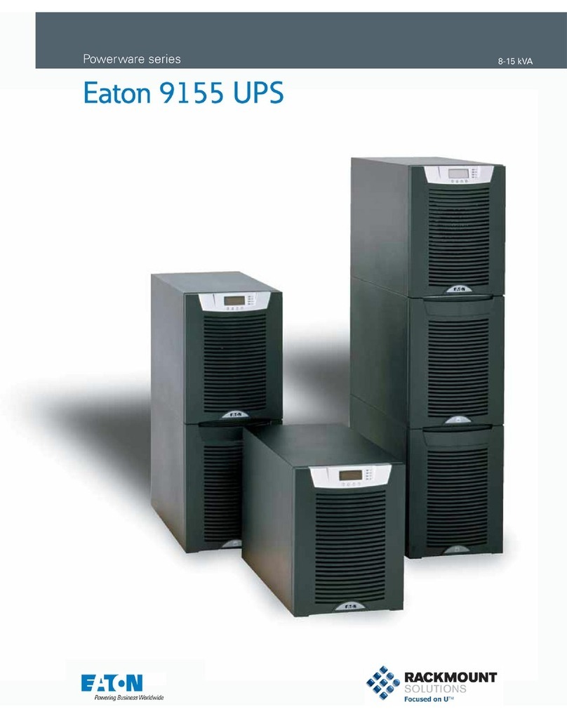 Eaton Powerware 9155 User manual
