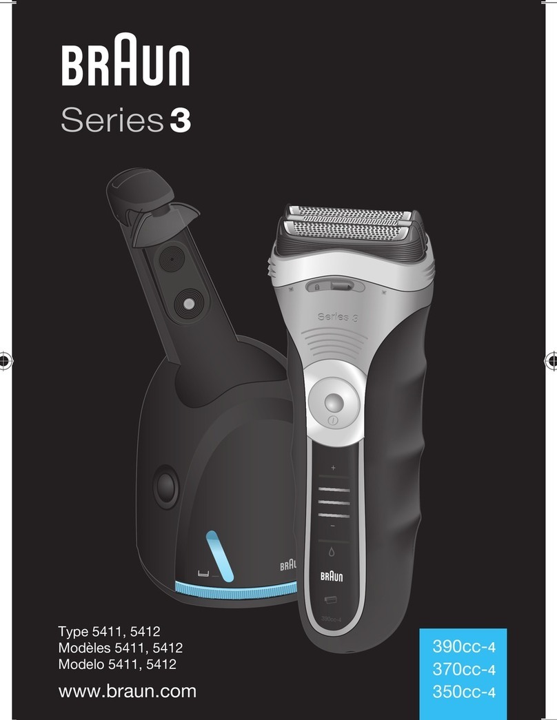 Braun 390CC-4 Quick guide