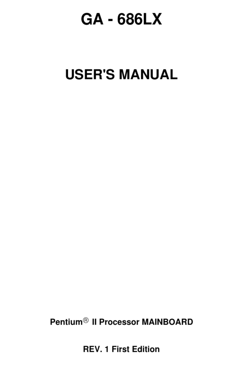 Gigabyte 686LX user manual