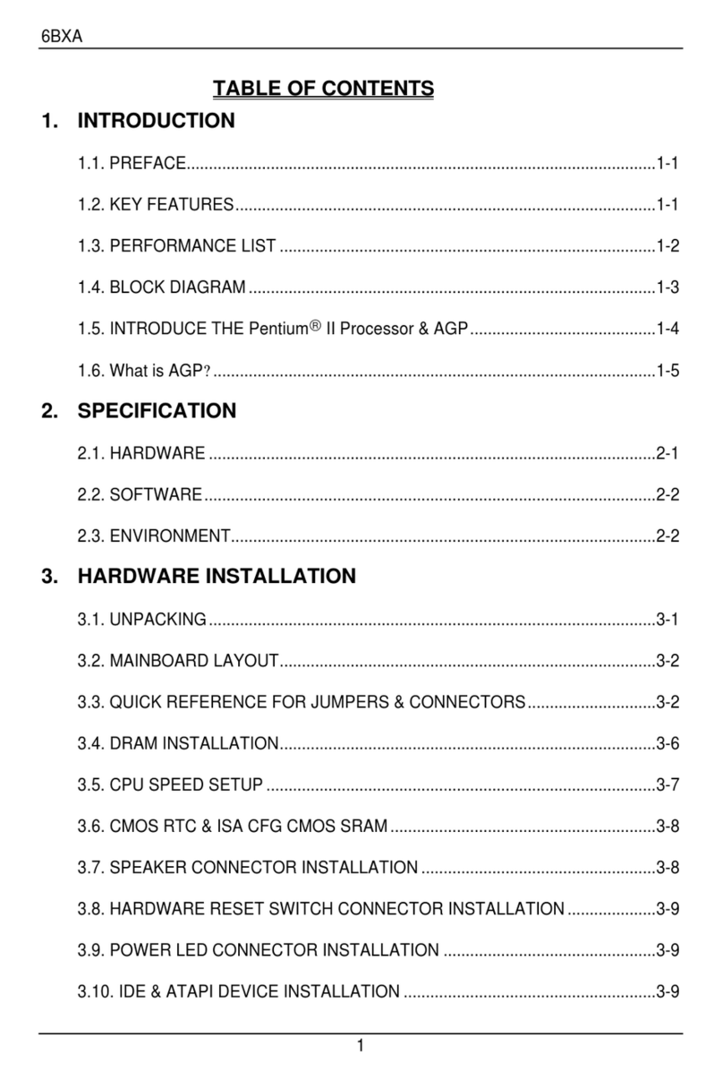 Gigabyte 6BXA user manual