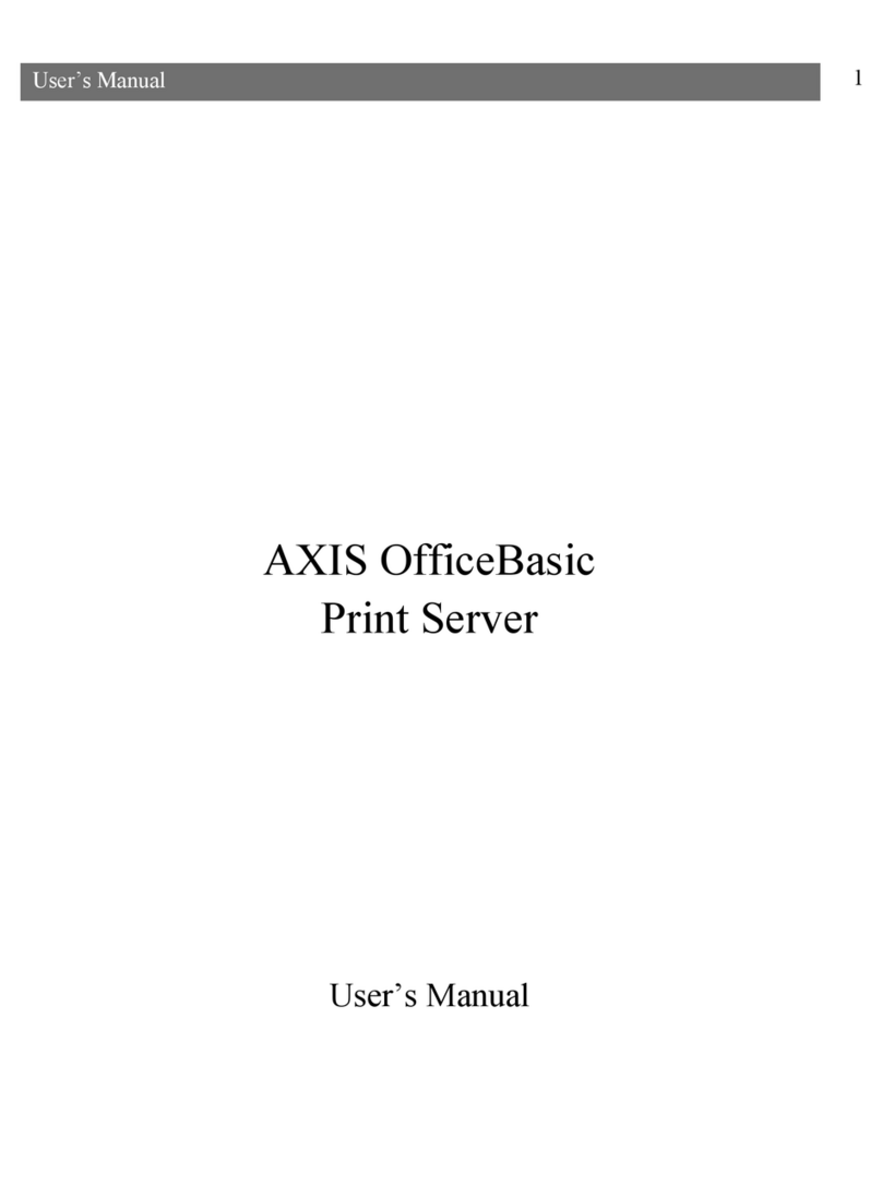 Axis 16852 user manual