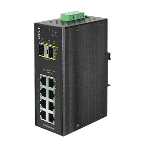 Planet IGS-10020MT User manual