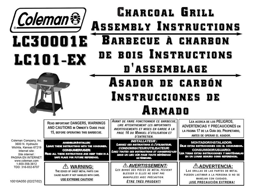 Coleman LC30001E User manual