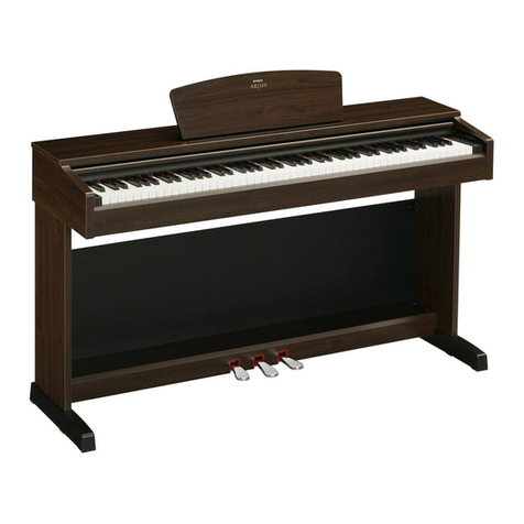 Yamaha Arius YDP-140 User manual Yamaha Arius YDP-140 User manual
