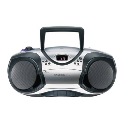 Grundig FREAXX 30 RRCD 4203 PLL User manual