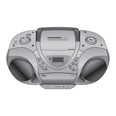 Grundig FREAXX 40 RRCD 4204 PLL User manual