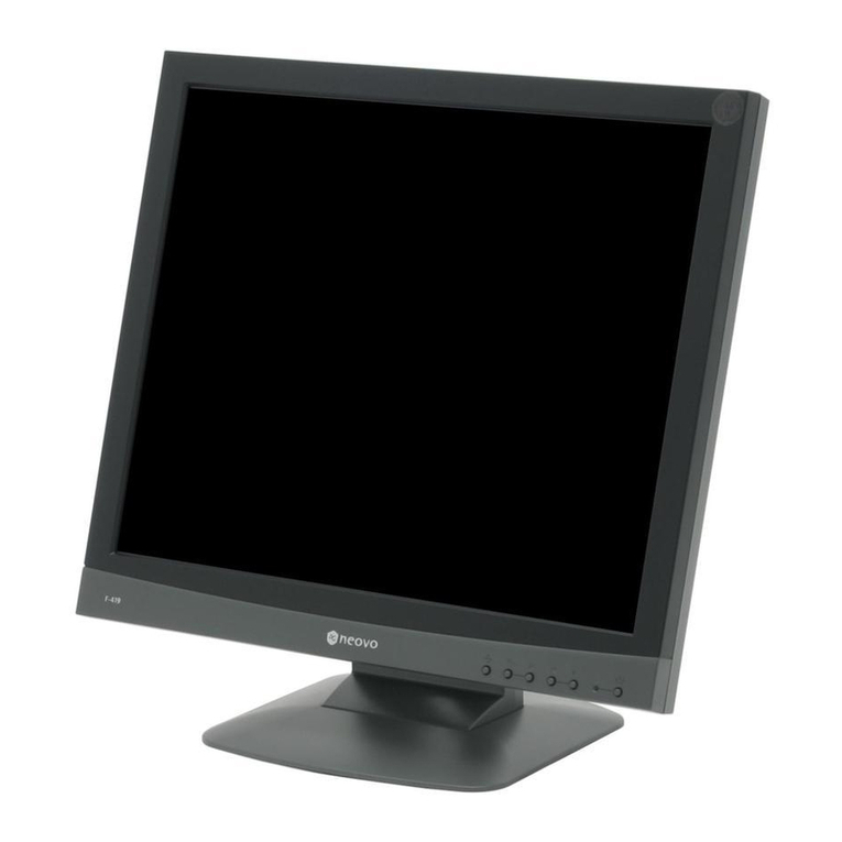 AG Neovo F-419 User manual