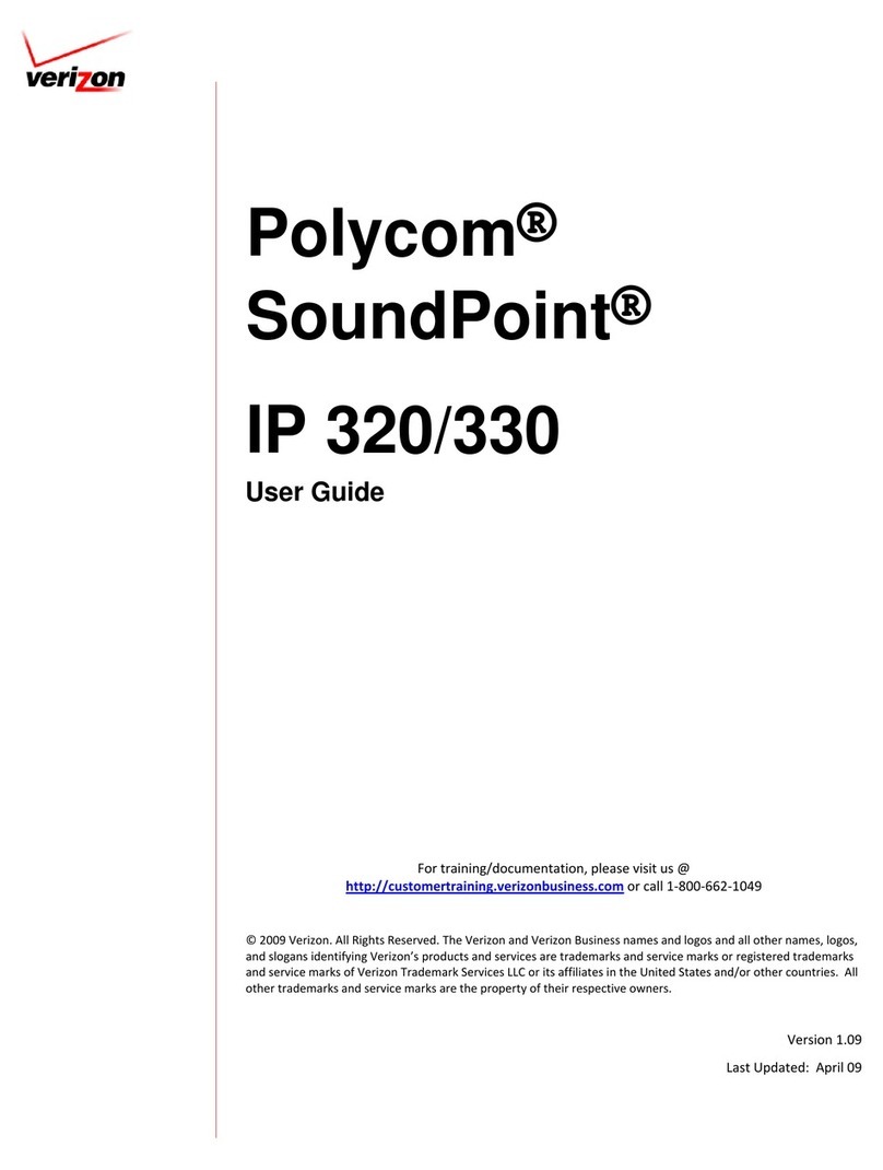 Polycom SoundPoint IP 320 User manual