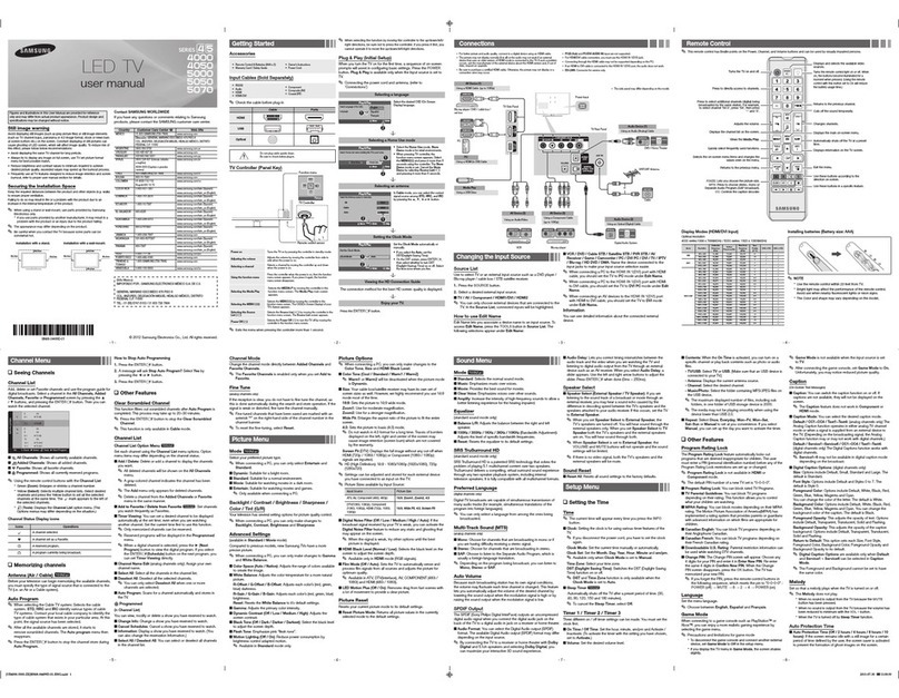 Samsung 5070 Series User manual