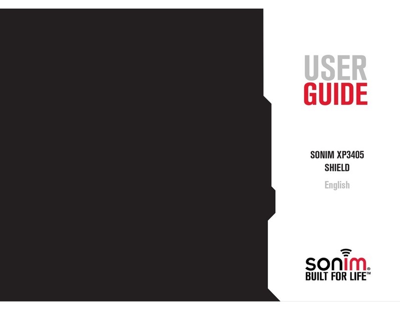 Sonim XP3405 SHIELD User manual Sonim XP3405 SHIELD User manual