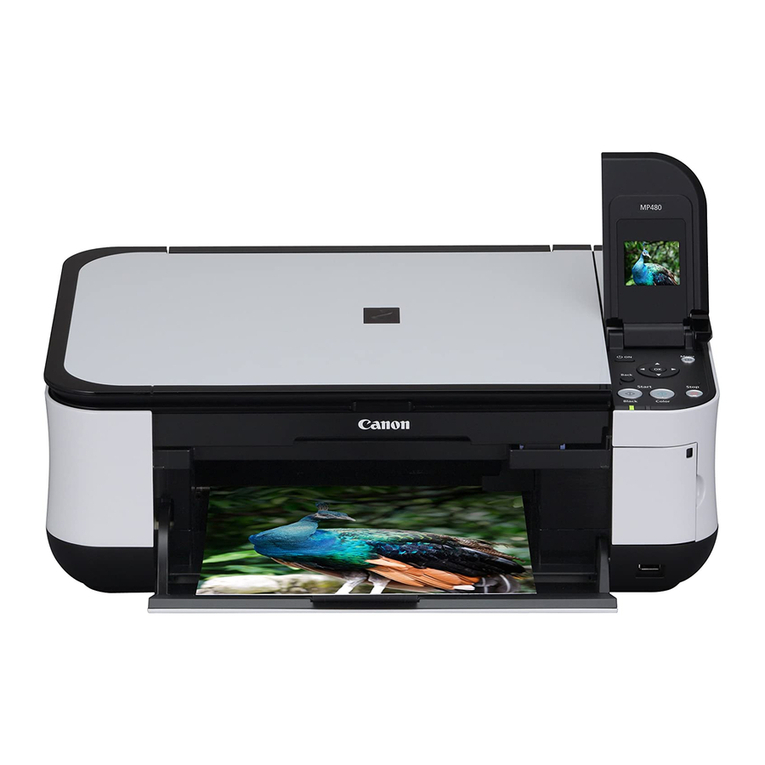 Canon MP480 series User manual