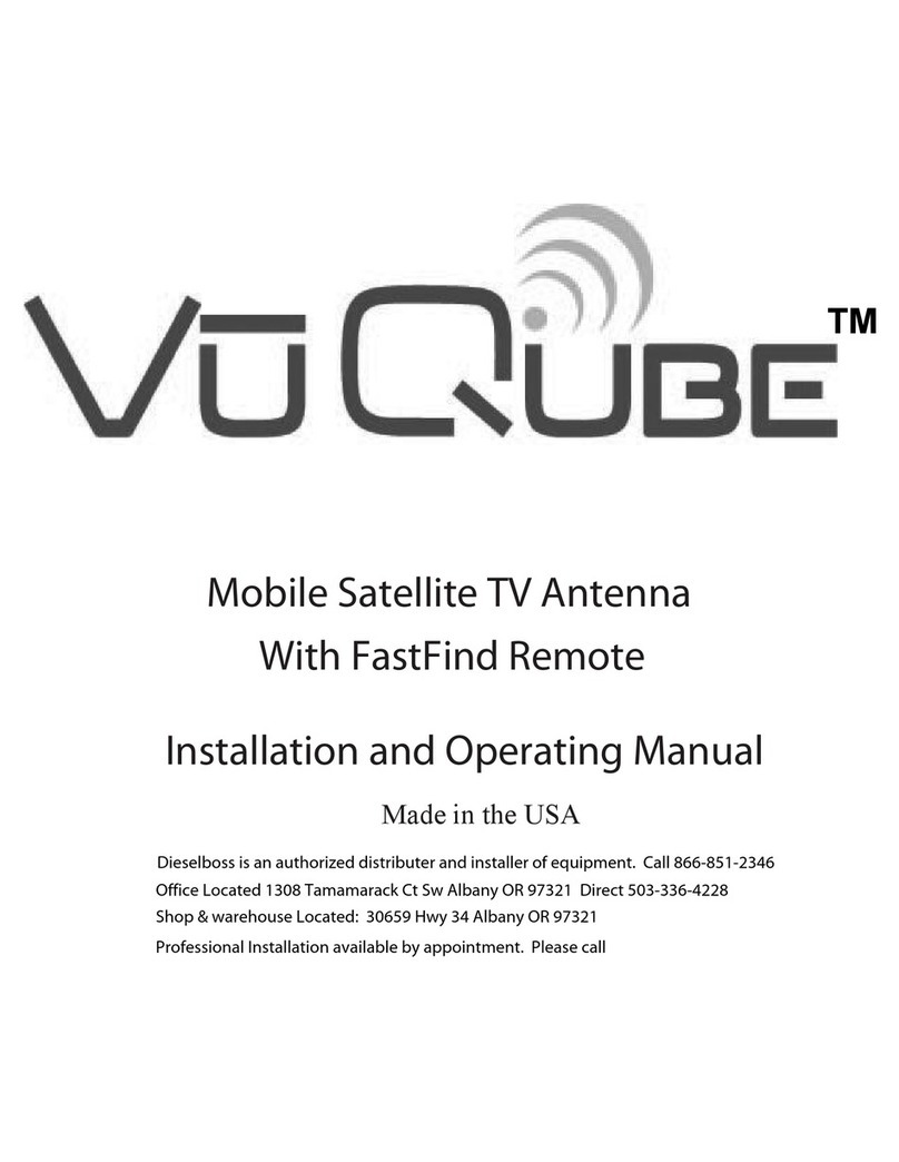 VuQube V10 Installation and operating manual
