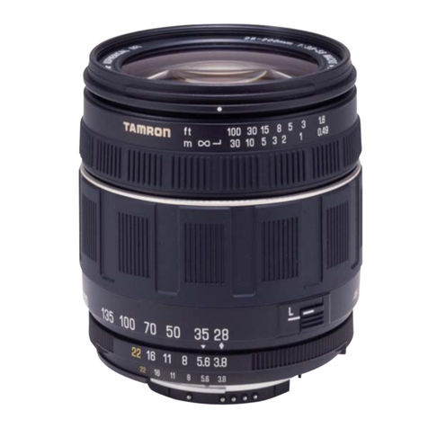 Tamron A03 User manual