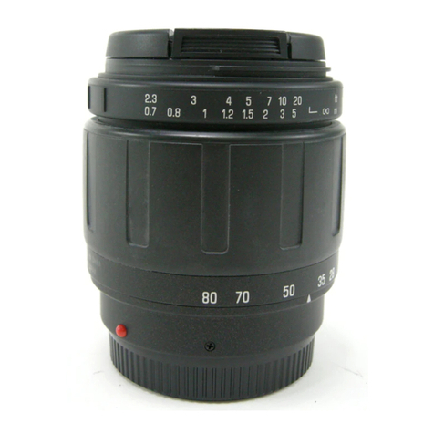 Tamron 177D User manual