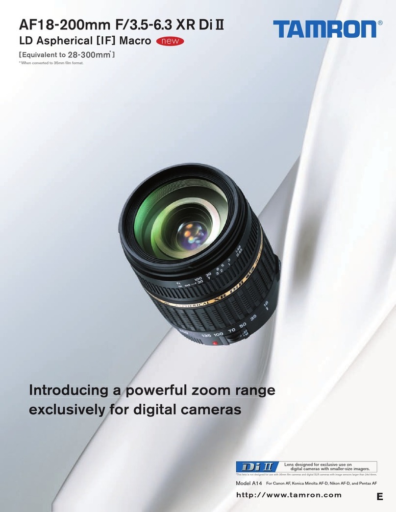 Tamron A14 specification