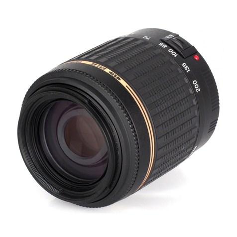 Tamron SPECIFICATIONS User manual