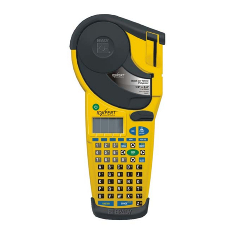 Brady IDXpert Handheld Labeler User manual