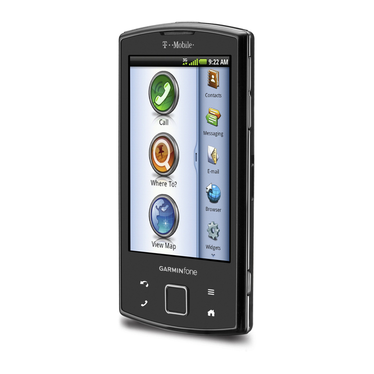 Garmin Garminfone User manual