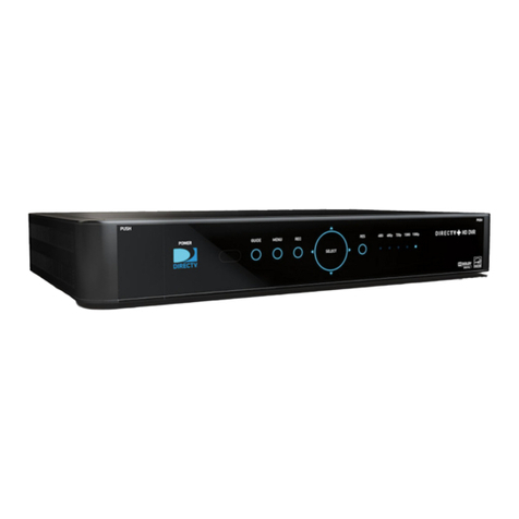 DirecTV HD DVR Receivers User manual