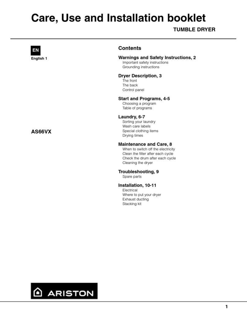 Ariston AS66VX Guide