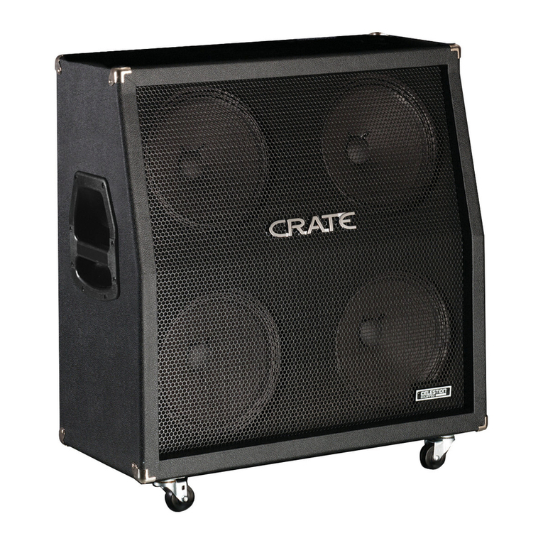 Crate GT412SL User manual