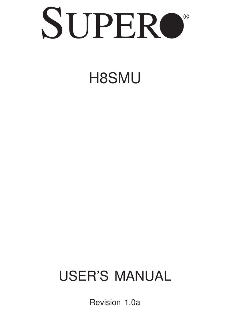 Supero H8SMU user manual