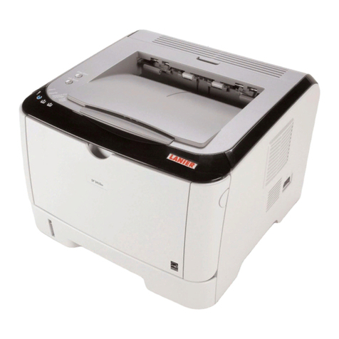 Lanier SP 3400N User manual