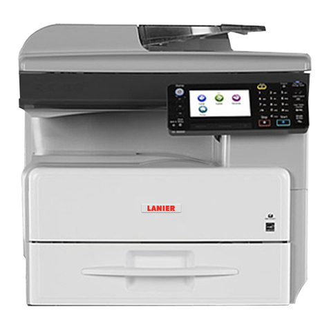Lanier MP 301SPF quick guide