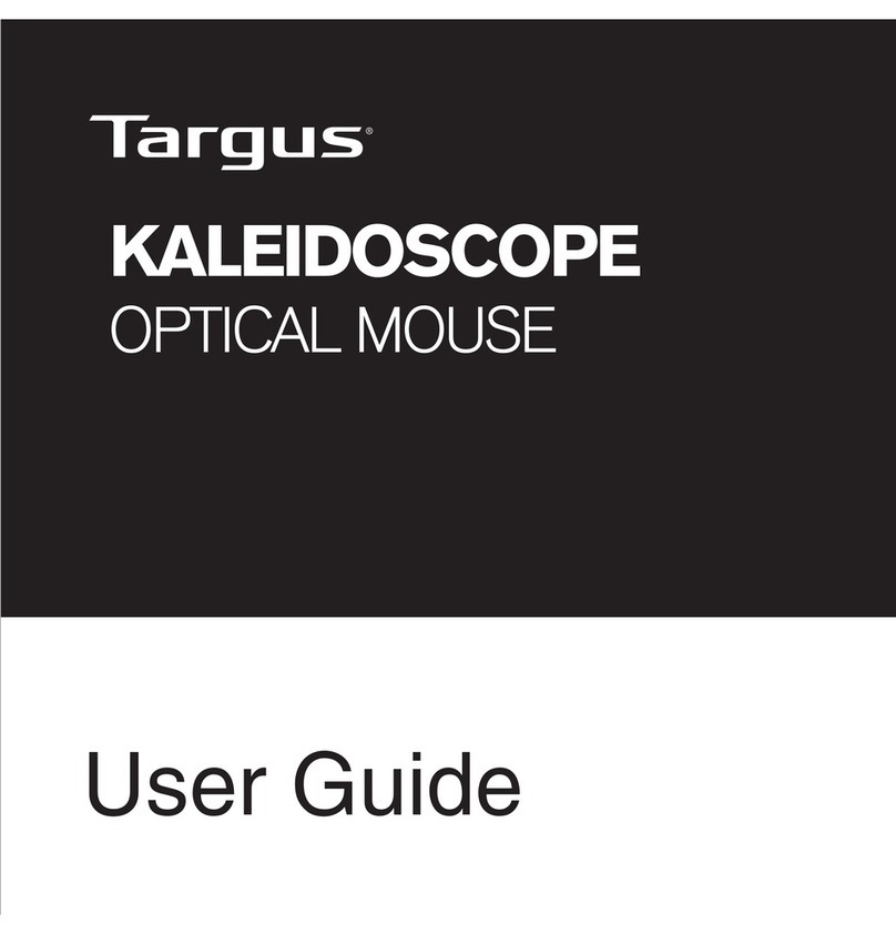 Targus KALEIDOSCOPE User manual