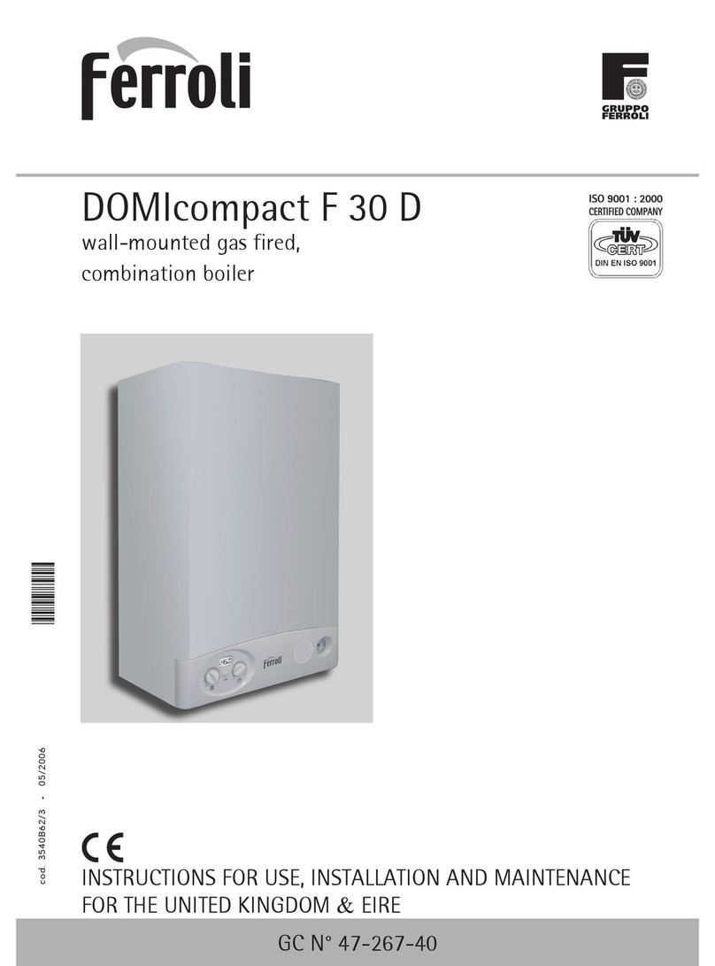 Ferroli DOMIcompact F 30 D Troubleshooting guide