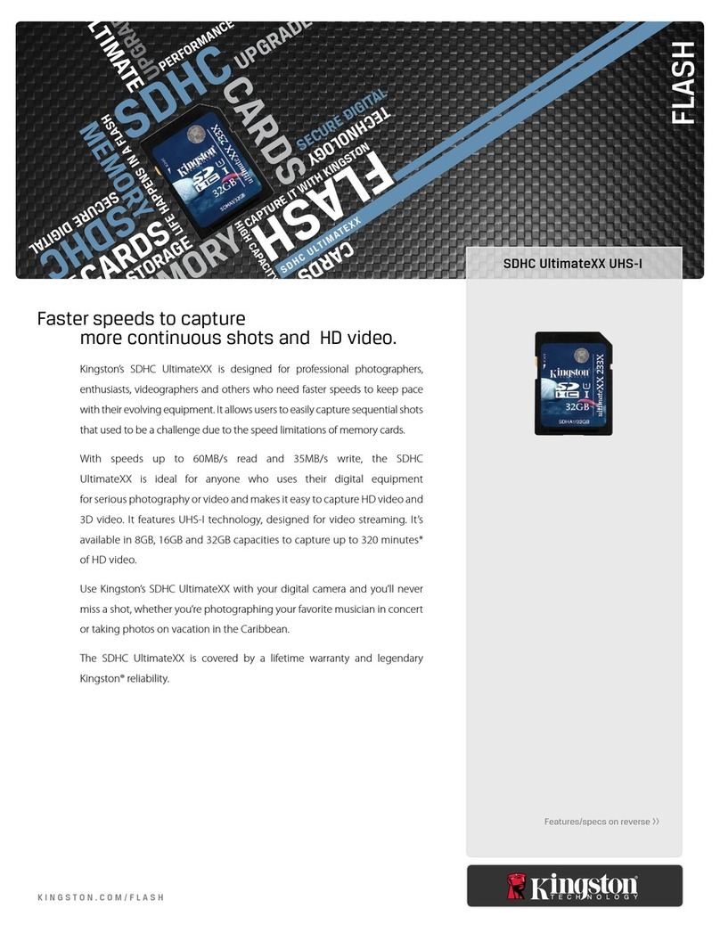 Kingston Technology UHS-I User manual