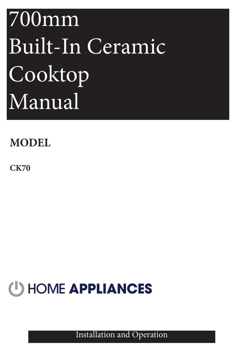 Home appliances CK70 Use, installation and maintenance instructions Home appliances CK70 Use, installation and maintenance instructions