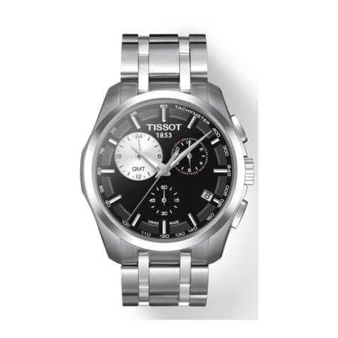 Tissot GMT user manual