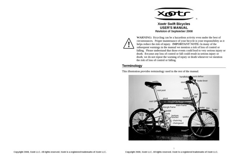 Xootr Swift series user manual