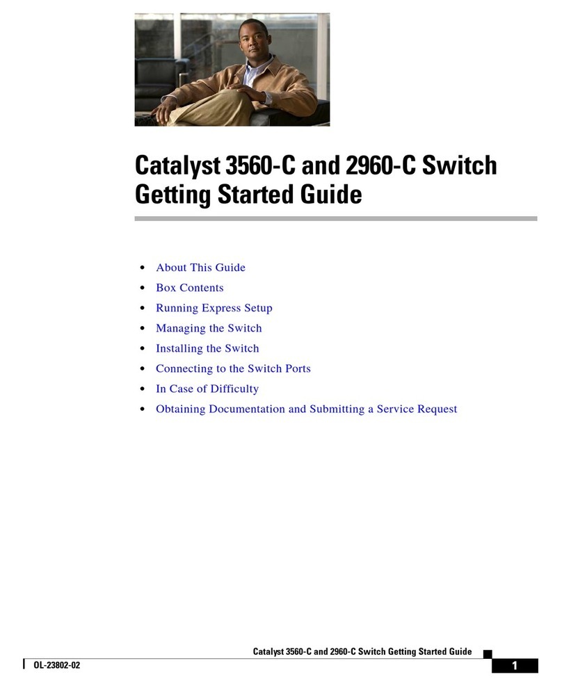 Cisco Catalyst 3560-C User manual
