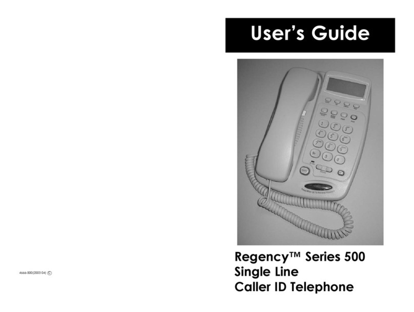 Regency Regency 500 Series user guide