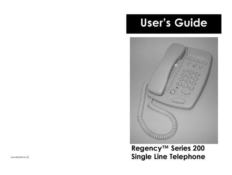 Regency Regency 200 Series User manual