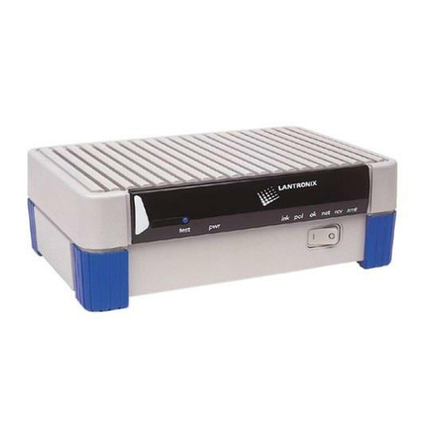 Lantronix ETS User manual