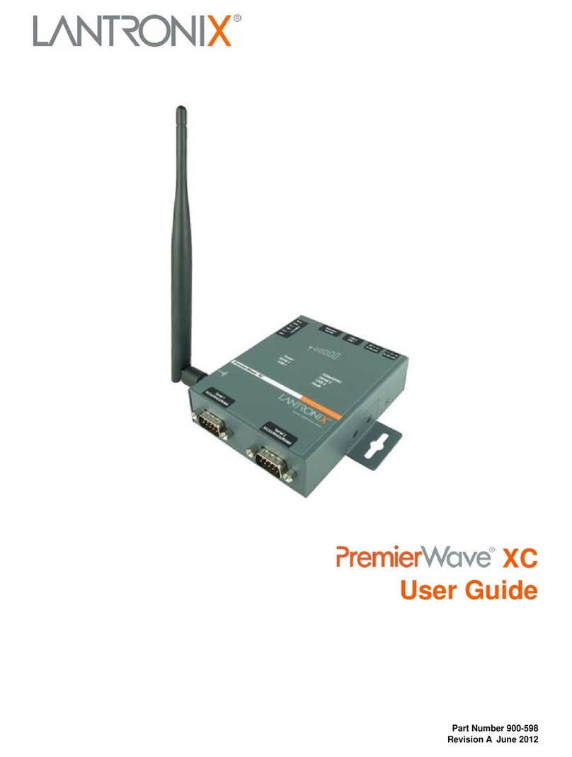 Lantronix PremierWave XC user guide
