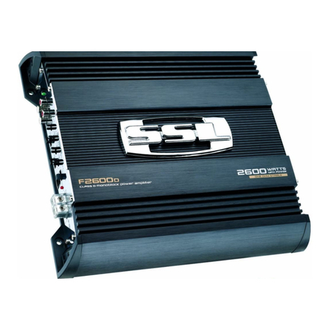 Ssl Force F2600D User manual