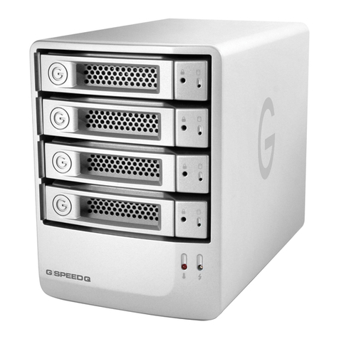 G-Technology G-Speed Q User manual
