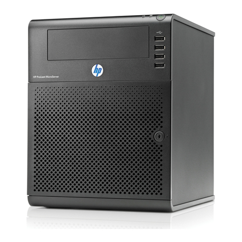 HP ProLiant MicroServer User manual