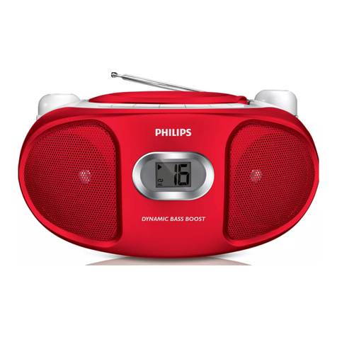 Philips AZ105 User manual