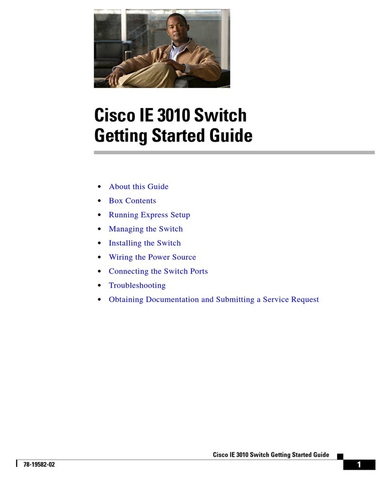 Cisco IE 3010 User manual