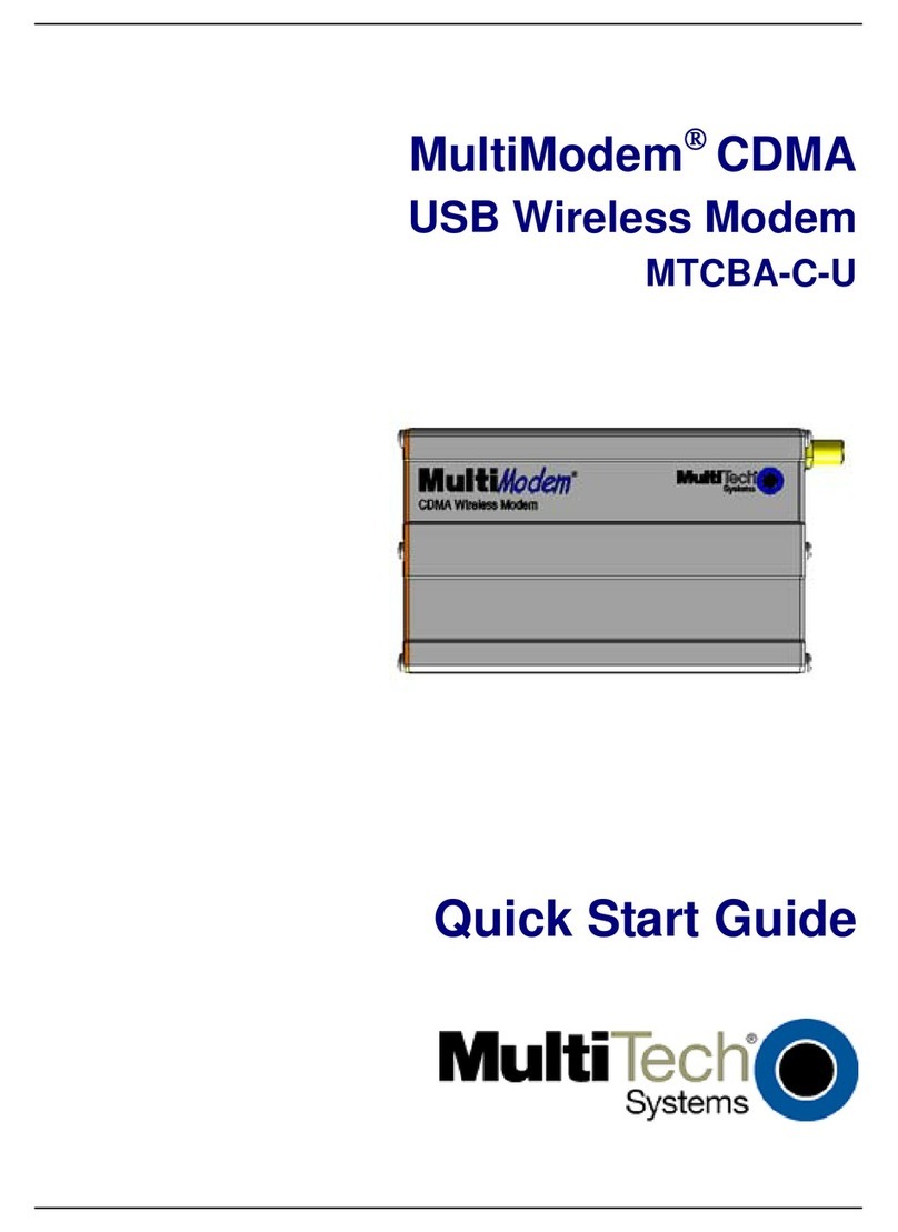 Multitech MTCBA-C-U quick start guide