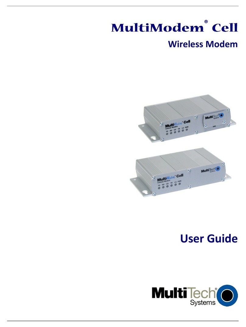 Multitech MultiModem Cell MTCBA-E1 User manual