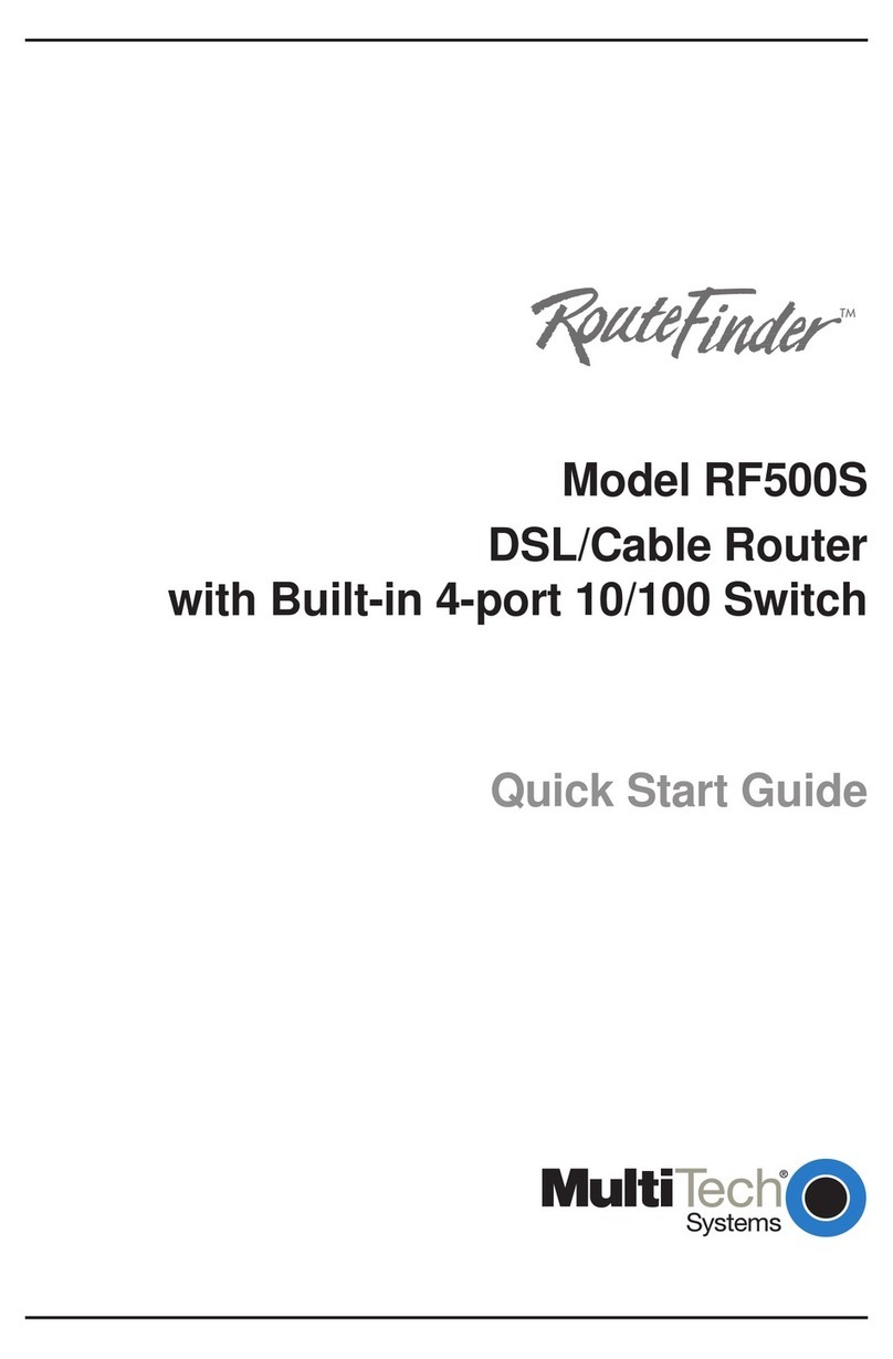 Multitech RoteFinder RF500S User manual