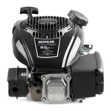 Kohler Courage XT6.5 User manual