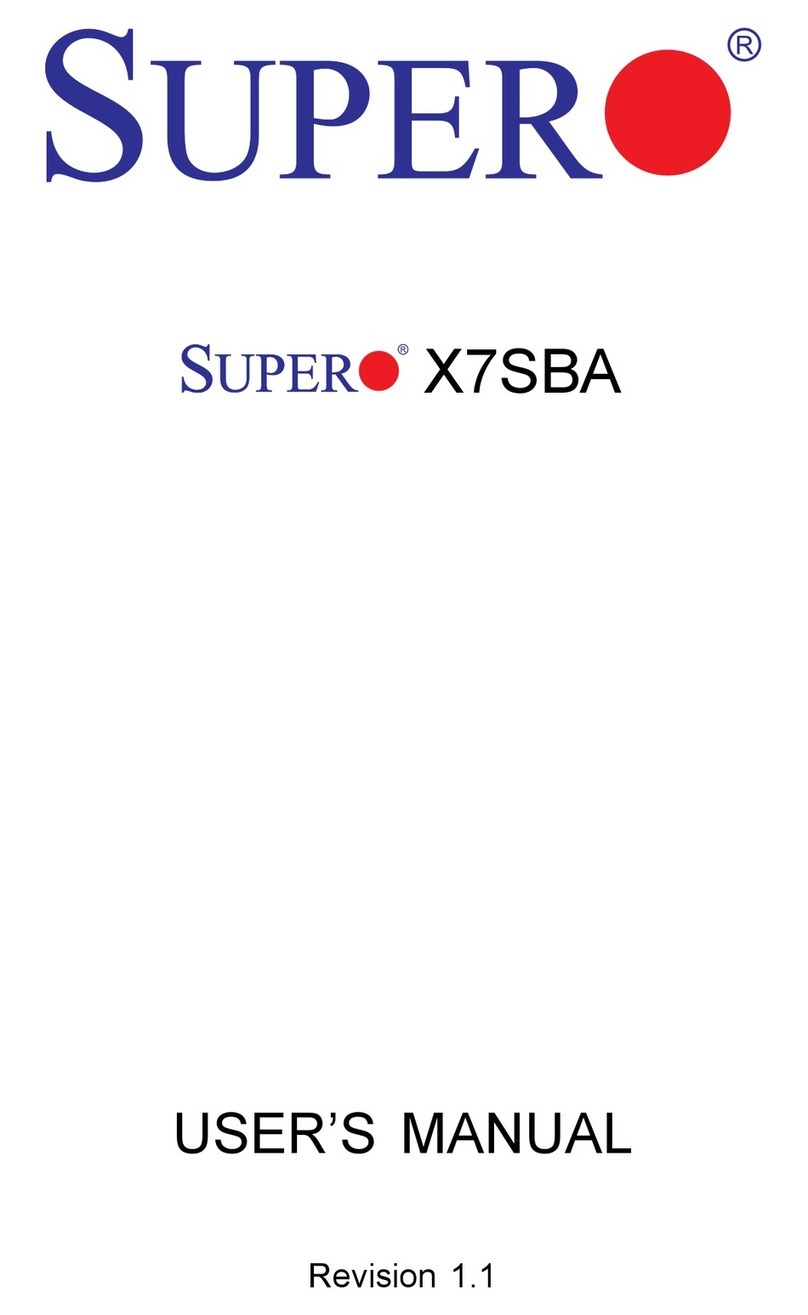 Supero X7SBA user manual